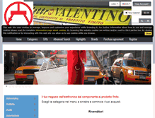 Tablet Screenshot of elettrovalentino.com